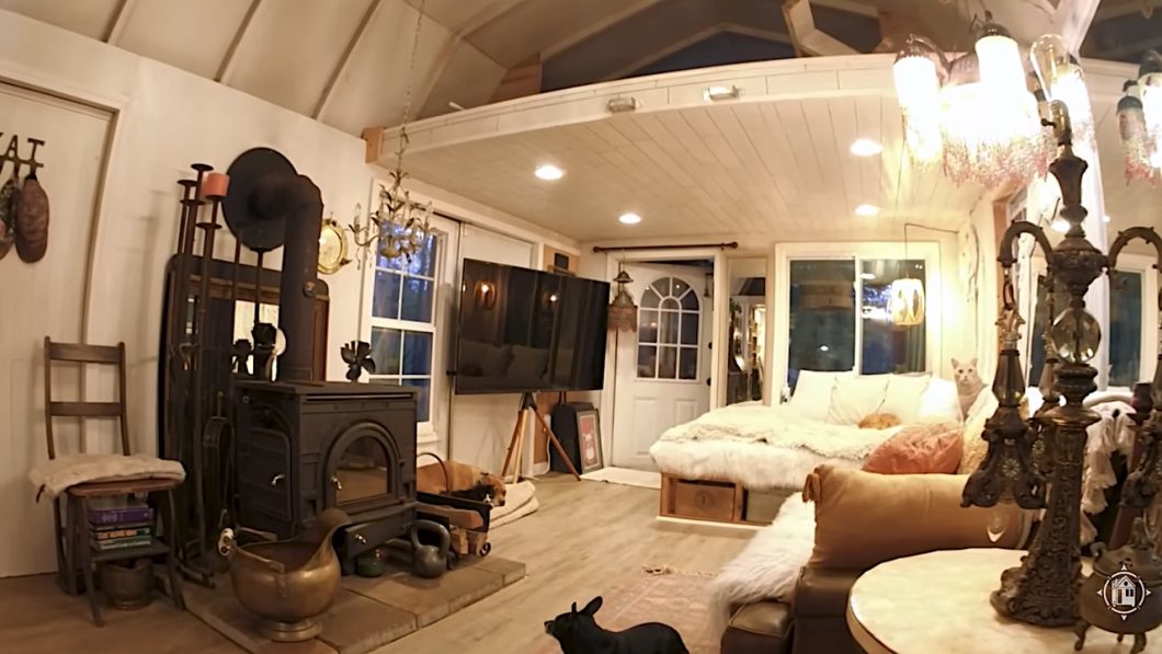 inside shed house