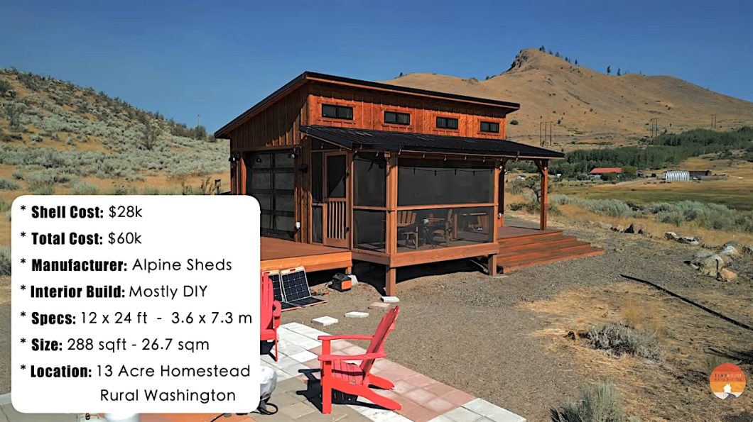 mountain shed tiny home