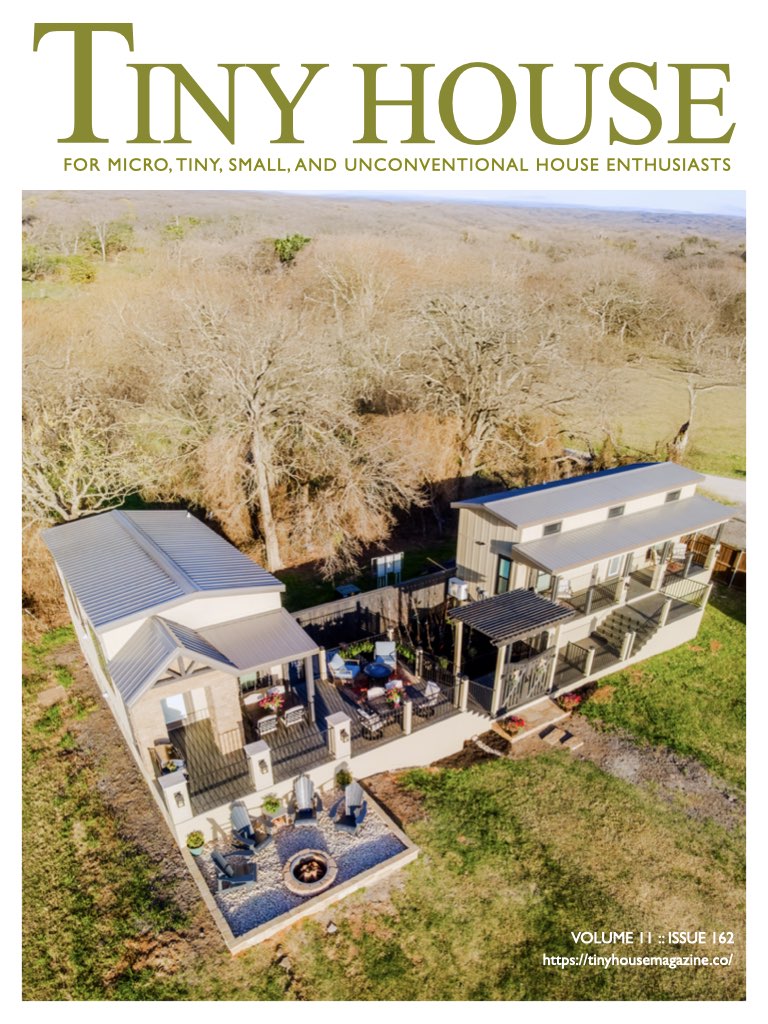 Tiny House Magazine Issue 162 cover