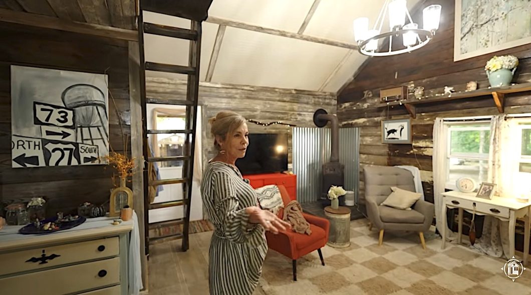 reclaimed barn wood interior