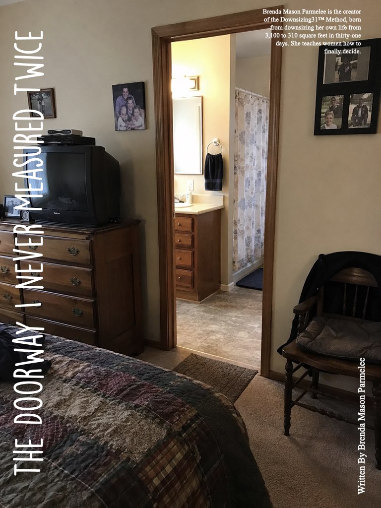 The doorway I never measured twice article